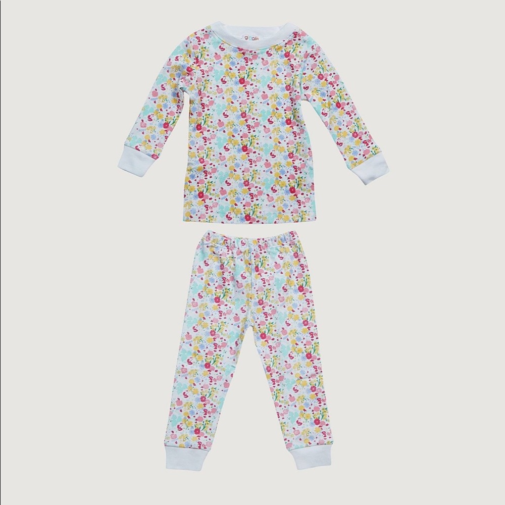 GIGGLE 2pc Floral Pajama Set